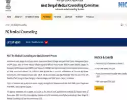 WB NEET PG Round 1 Seat Allotment Result 2025 Download Link Activated