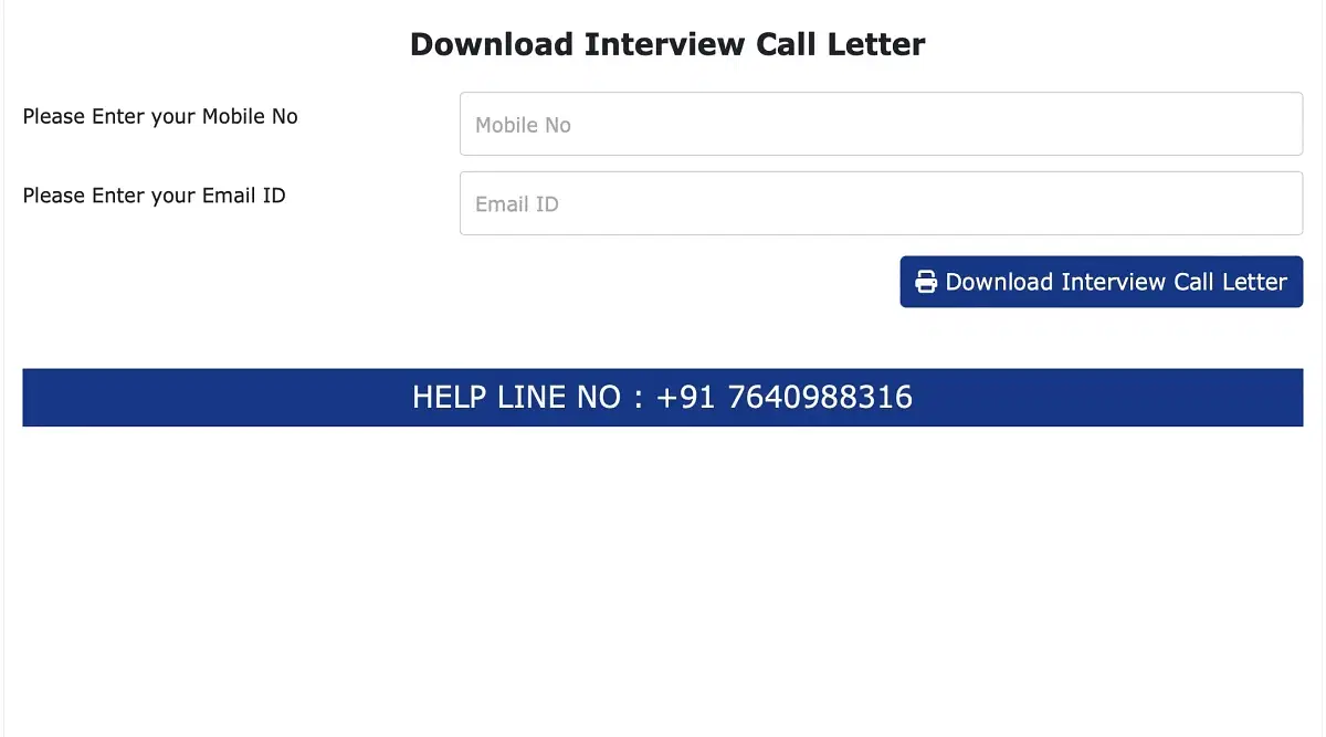 TPSC JE Admit Card 2024 Download Link Activated