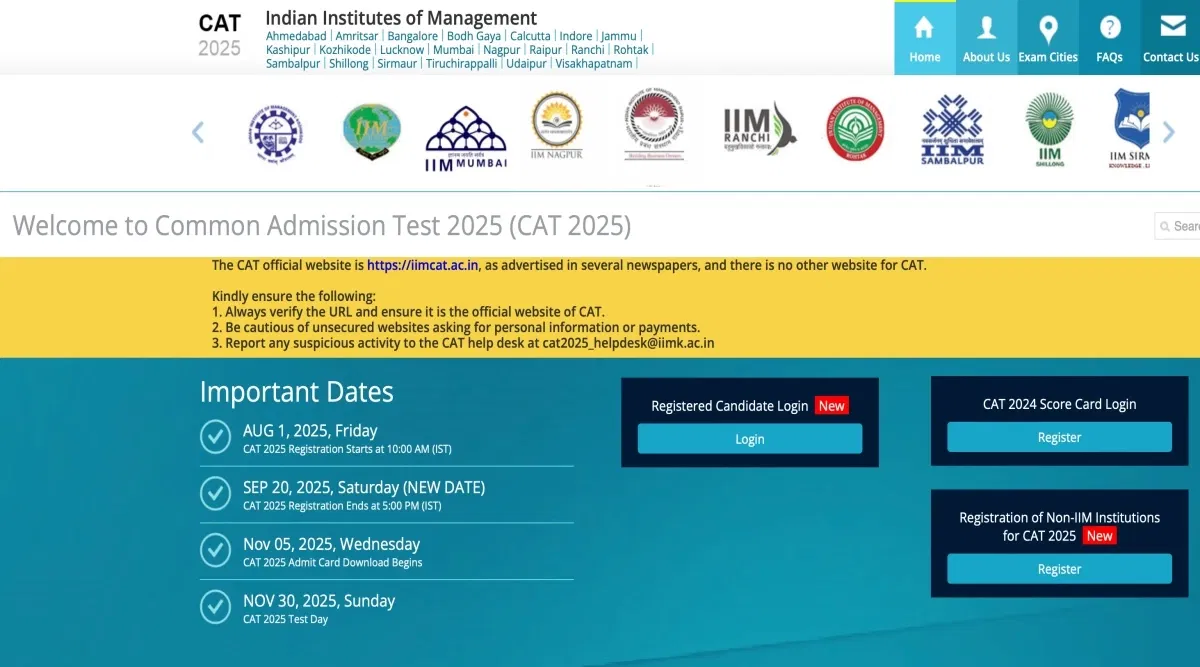 CAT 2025 Toppers List LIVE Updates: IIM Result Link, State Wise Top Performers