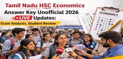 Tamil Nadu HSC Economics Answer Key 2026 (OUT) LIVE: Paper Solving Ends; Detailed Exam Analysis