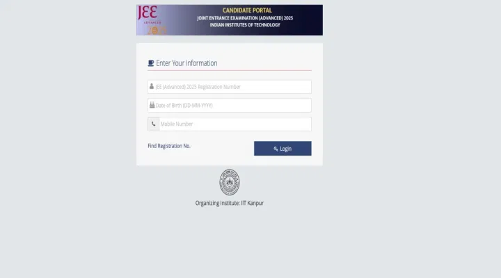 JEE Advanced Admit Card 2025 Download Link (Activated)