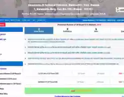 Maharashtra Polytechnic CAP Round 3 Allotment Result 2025 (Released)