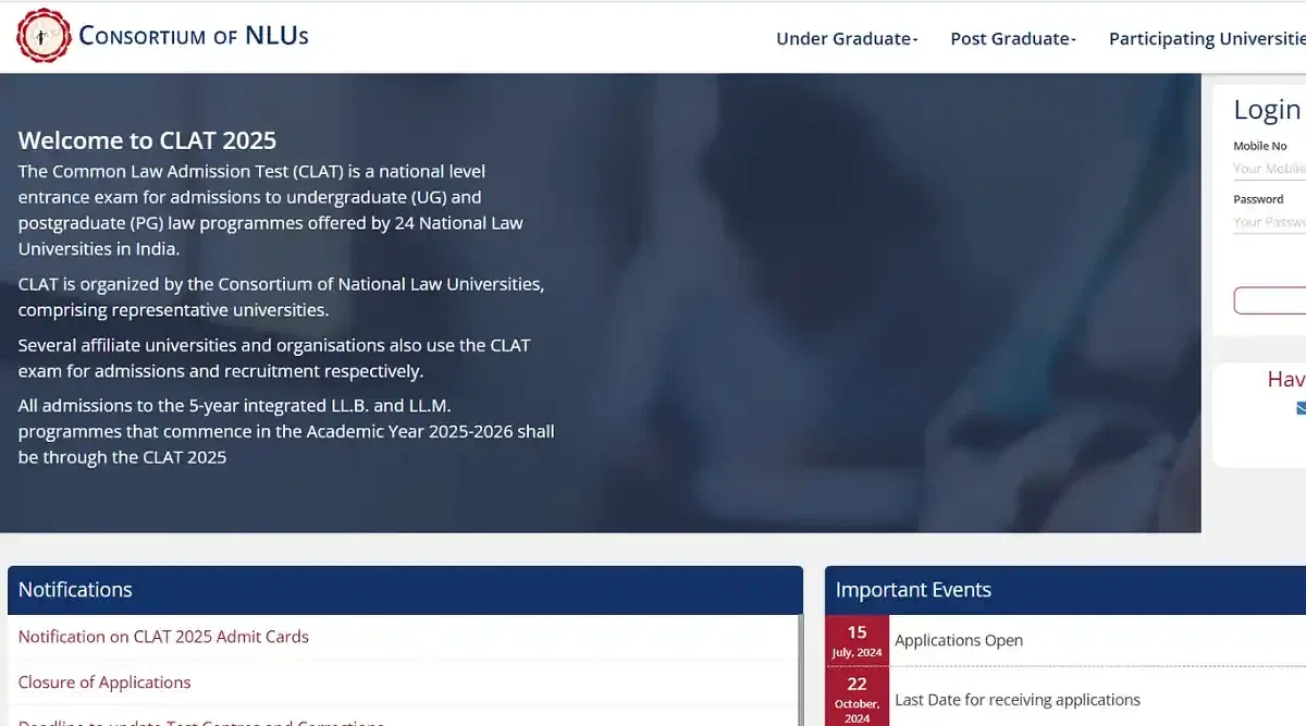 CLAT Admit Card 2025 Download Link Activated