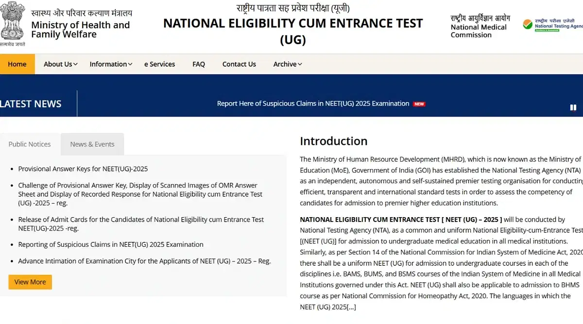 When will NEET Scorecard 2025 be Released?