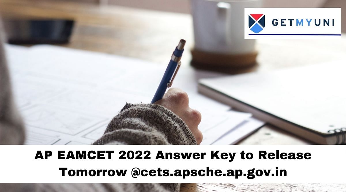 AP EAMCET 2022 Answer Key to Release Tomorrow at cets.apsche.ap.gov.in