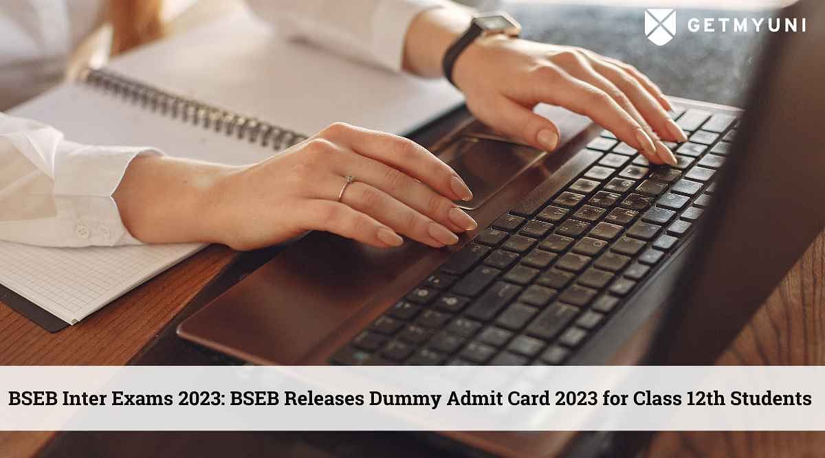 BSEB Inter Exams 2023: BSEB Releases Dummy Admit Card 2023 for Class 12th Students
