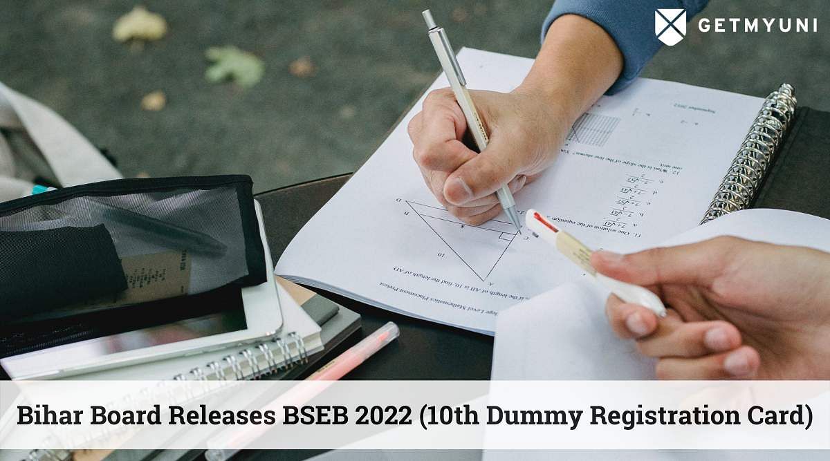 Bihar Board Release BSEB 2022 (10th Dummy Registration Card): Download by August 4