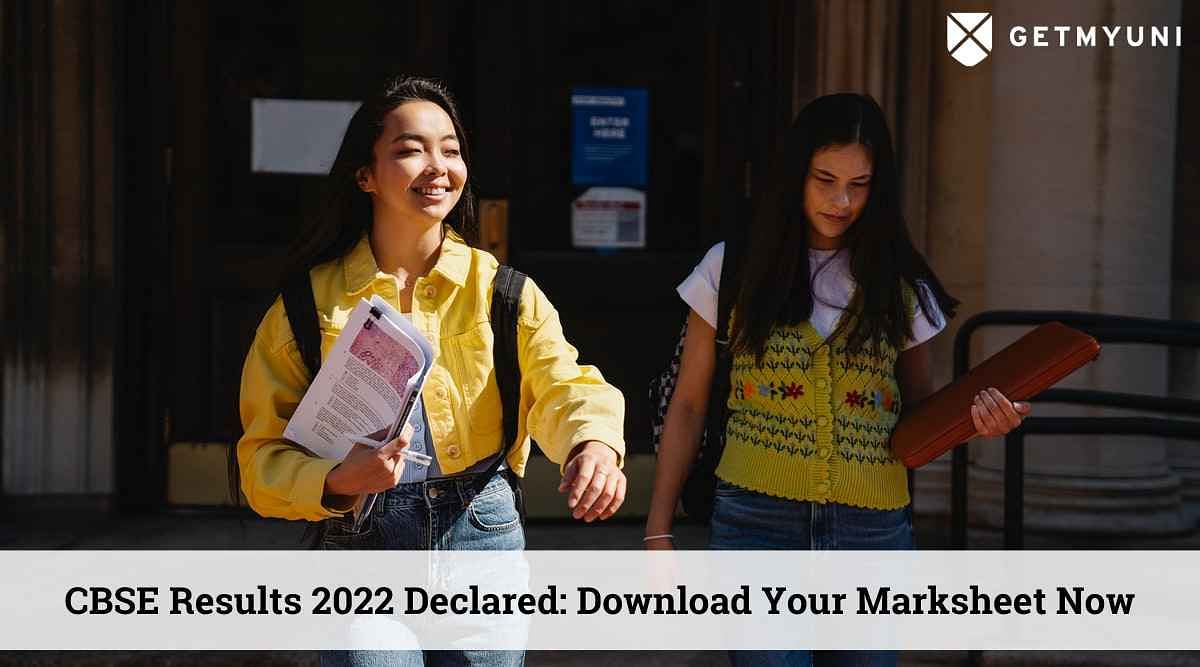 CBSE Class 12 Results 2022 Declared: Download Your Marksheet Now