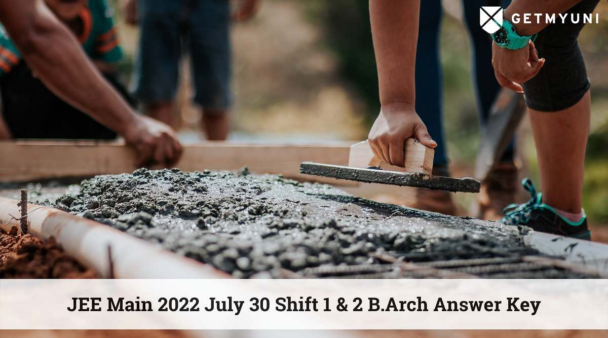 JEE Main 2022 July 30 Shift 1 & 2 B.Arch Answer Key – Direct Download Link Here