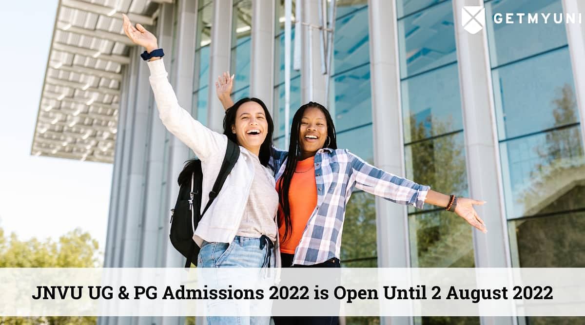 JNVU UG & PG Admissions 2022 Open: Last Date to Apply Aug 2