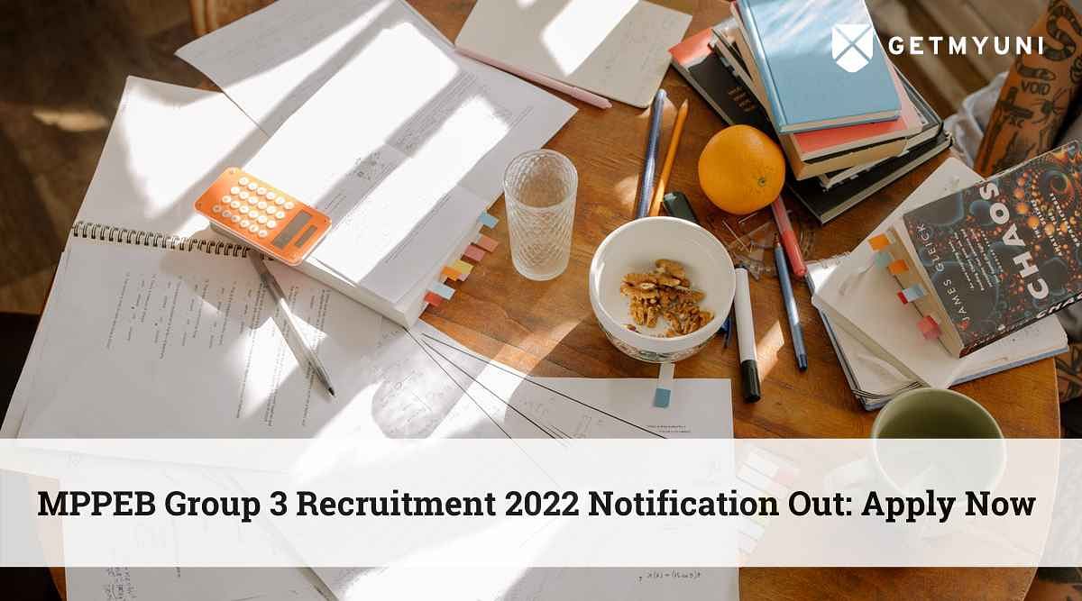 MPPEB Group 3 Recruitment 2022 Notification Out: Apply Now 