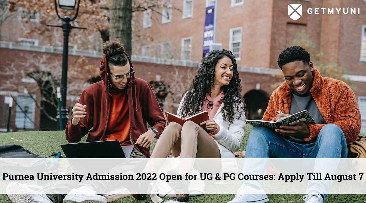 Purnea University Admission 2022 Open for UG and PG Courses: Apply Till August 7