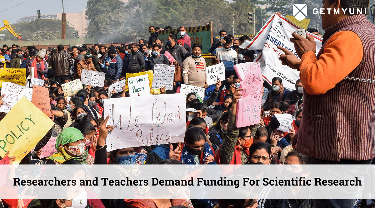 Researchers and Teachers Demand Funding For Scientific Research