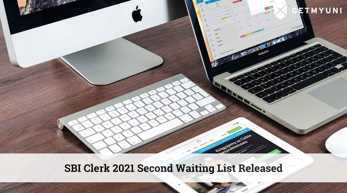 SBI Clerk 2021 Second Waiting List Released at onlinesbi.com