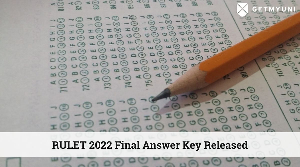 RULET 2022 Final Answer Key Released; Check Omitted Questions Here