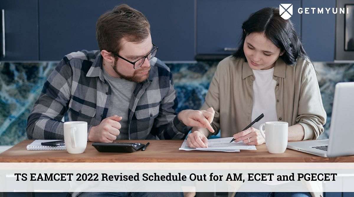 TS EAMCET 2022 Revised Schedule Out for AM, ECET & PGECET: Details Here