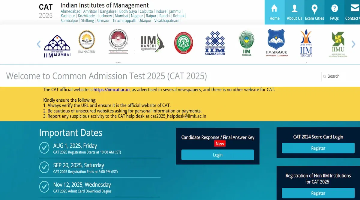 IIM CAT Result 2025 LIVE Updates: GD & PI IIM Wise Cutoff, Scorecard Link 