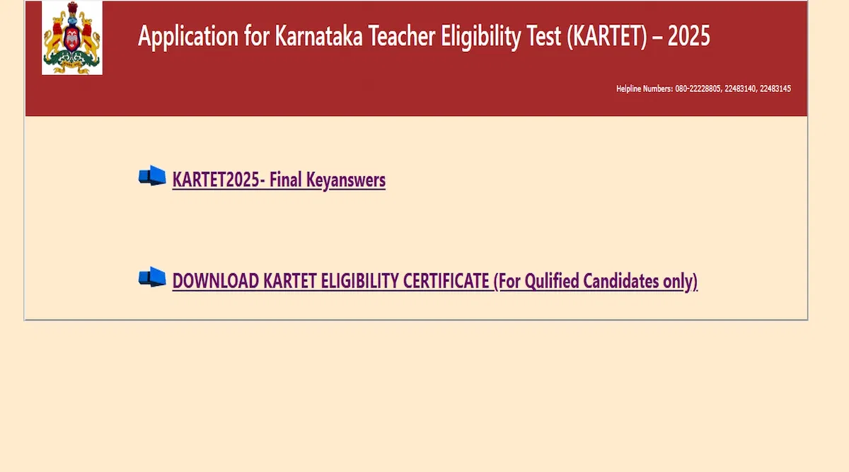 Karnataka TET Result 2025 LIVE Updates: Scorecard Download Link Expected Soon