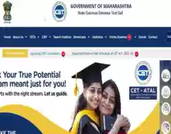 Maharashtra Final CET Exam Schedule 2025 (Released): PDF Link