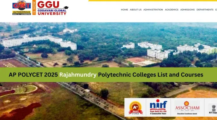 AP POLYCET 2025 Rajahmundry Polytechnic Colleges List and Courses Offered