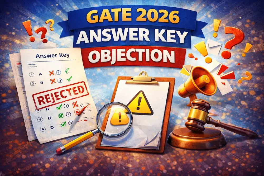 GATE 2026 Answer Key Objection Begins: Direct Link, Last Date
