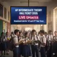 AP Intermediate Theory Hall Ticket 2026 LIVE Updates: Download Link for 1st and 2nd Year Soon