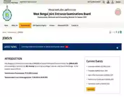 WB JE MSc Nursing Application Form 2025 Last Date Today on September 20