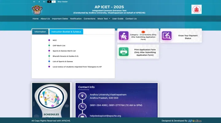 AP ICET Hall Ticket 2025 Expected Release Time