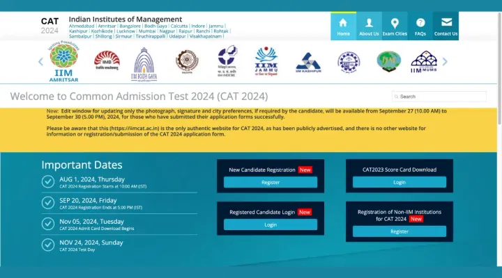 CAT Result 2024 (Live Updates): Scorecard Download Link to be Activated Soon