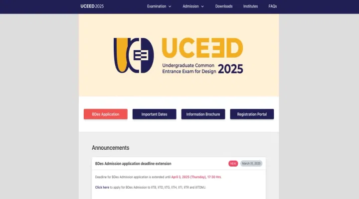 UCEED Seat Allotment 2025 Round 1 (Today): Download Link Soon