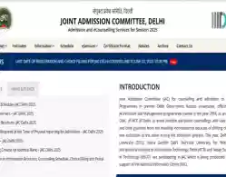 JAC Delhi Round 1 Seat Allotment 2025 Release Time