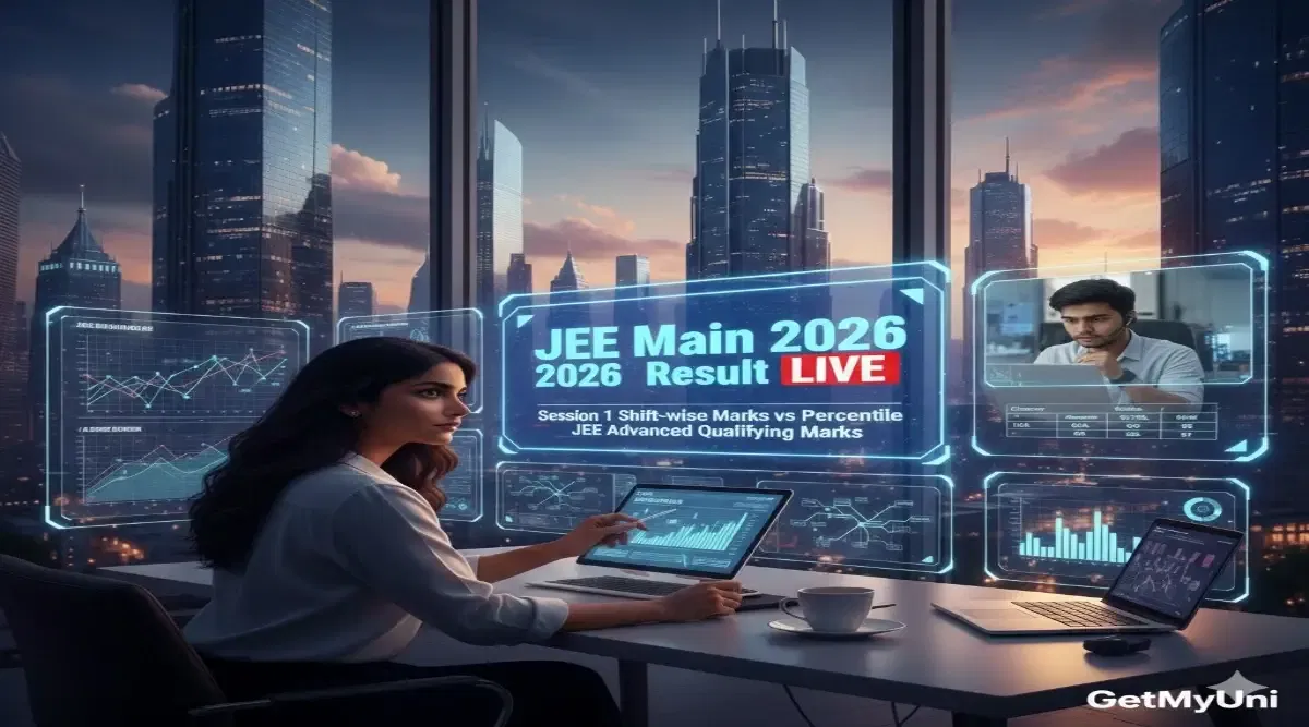 JEE Main 2026 Result LIVE: Session 1 Shift-wise Marks vs Percentile; JEE Advanced Qualifying Marks