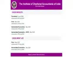 ICAI CA September Foundation Result 2024 Release Time