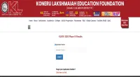 KLEEE Phase 3 Result 2025 Download Link Activated