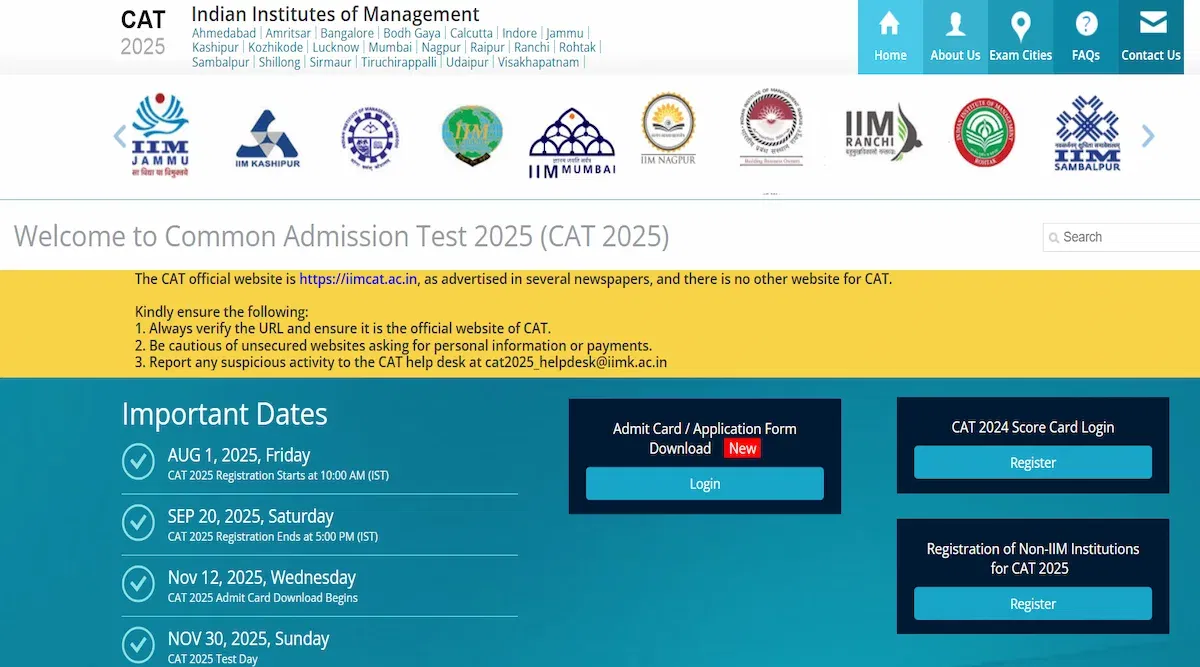 CAT 2025 Final Answer Key Download Link Activated