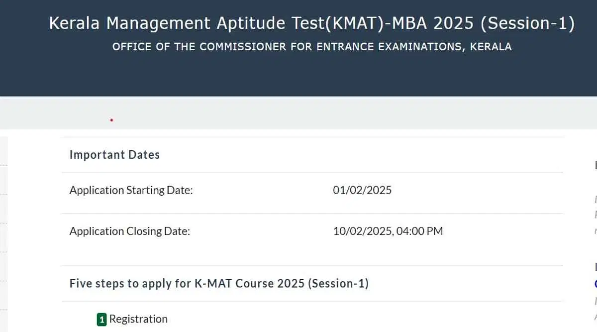 KMAT 2025 Application Form (Released): Direct Link, Instructions