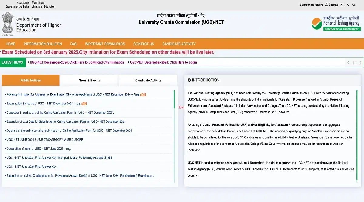 UGC NET December Admit Card 2024 Expected Date: Last 4 Years Trends