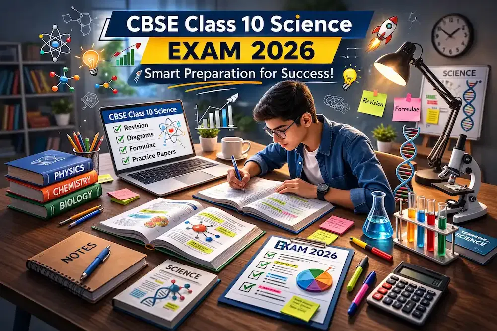 CBSE Class 10 Science Exam 2026 on February 25; Check important topics, last minute preparation tips