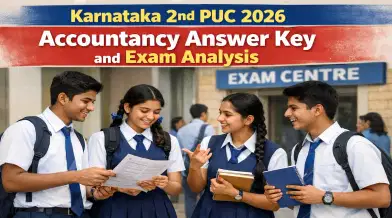 2nd PUC 2026 Accountancy Answer Key LIVE Updates: Question Paper Detailed Analysis