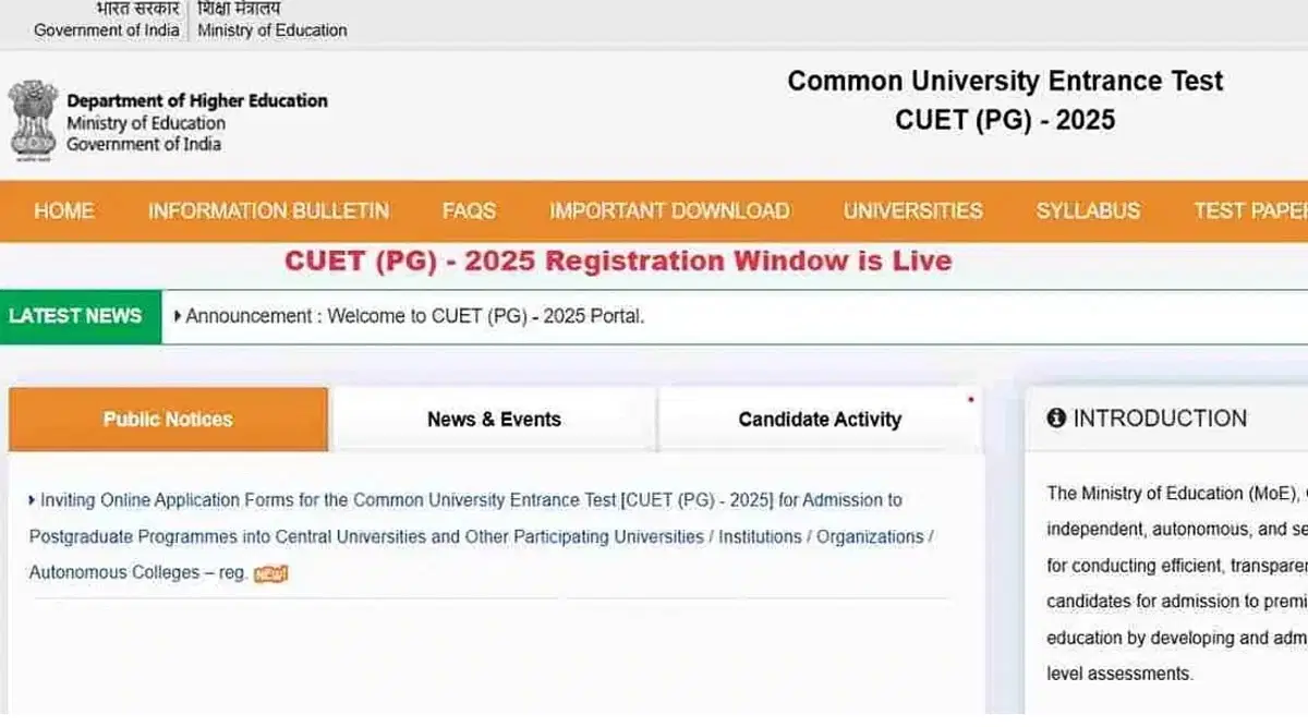 Will CUET PG 2025 Application From Last Date Get Extended By NTA?