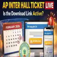 AP Inter Hall Ticket 2026 LIVE: Is the Download Link Active? Latest Updates from BIEAP