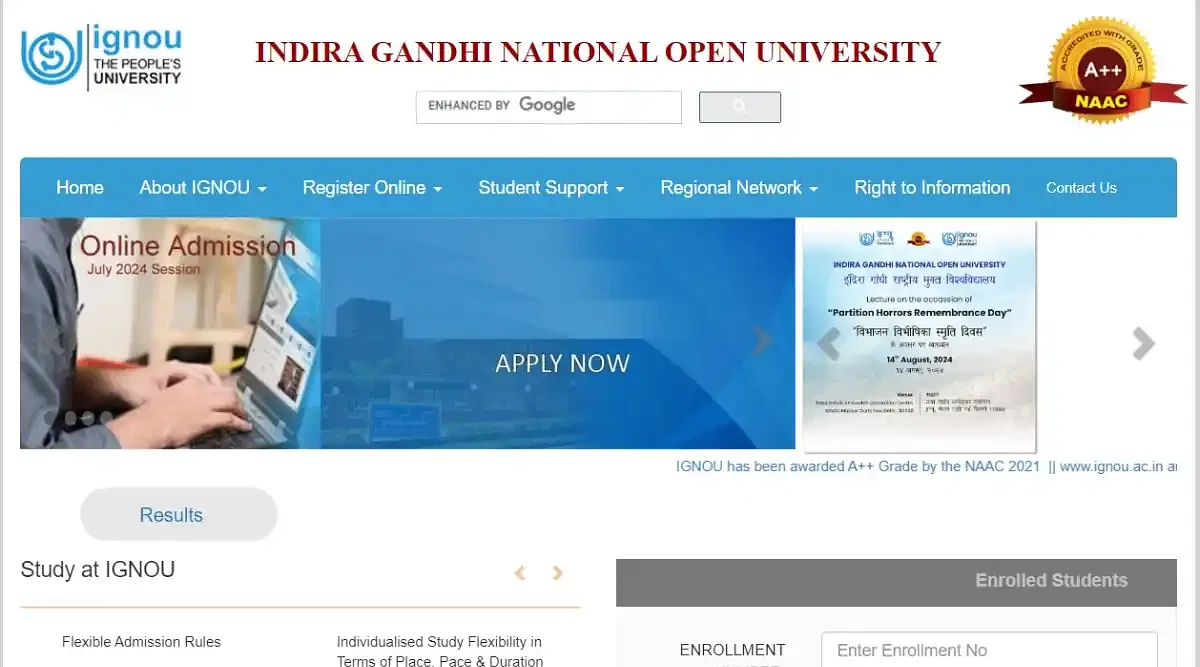 IGNOU Revaluation Result June 2024 Download Link