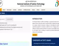 NIFT Counselling 2025 Round 1 Choice Filling Ends on July 4: Seat allotment date