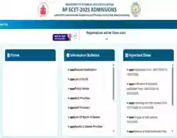 AP ECET Counselling Website 2025 Launched: Registration to begin on July 4