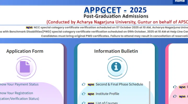 APPGCET Phase 2 Allotment Result 2025 Today: Release Time, Steps to Check