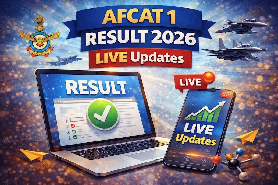AFCAT 1 Result 2026 LIVE Updates: IAF to Activate Download Link; Check Your AFSB Selection Status
