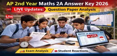 AP 2nd Year Maths 2A Answer Key 2026 (OUT): Answer Key, Analysis