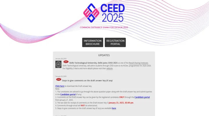 CEED Answer Key 2025 Expected Soon: Check Last 4 Years Trends
