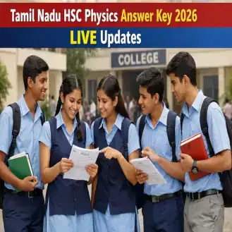 Tamil Nadu HSC Physics Answer Key 2026 (OUT) LIVE: Paper Solving Ends; Detailed Exam Analysis