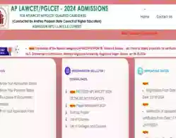 AP LAWCET Phase 1 Web Option 2024 Begins Today: Direct Link, Instructions